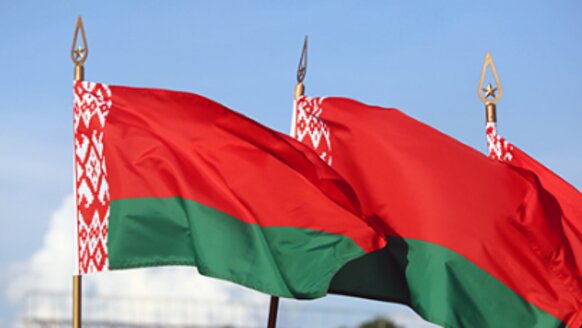 Флаг Белоруссии Новый Фото