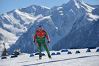 А.Г.Лукашенко на горнолыжном склоне