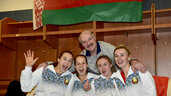 Aleksandr Lukashenko greatly enjoys watching sports 