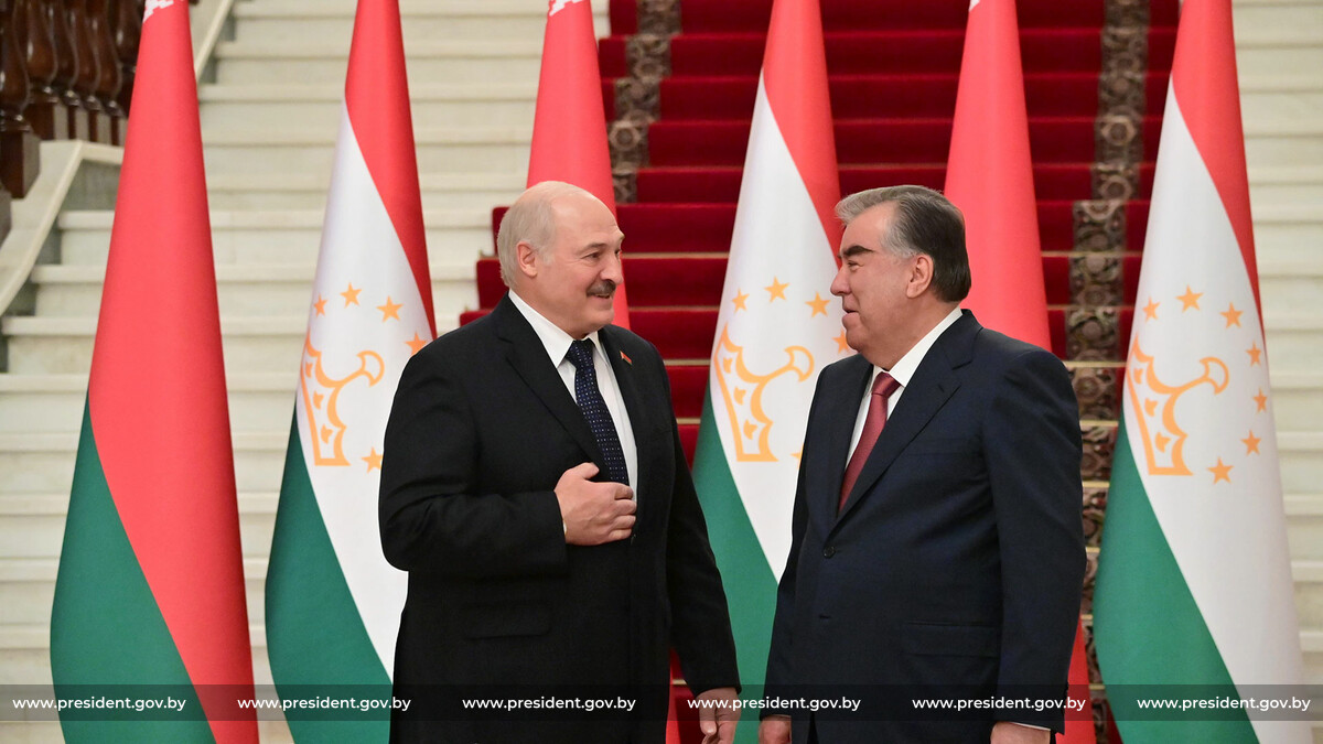 Working Visit To Tajikistan. Meetings With Tajikistan President Emomali 