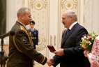 The Order for Service to the Homeland 2nd Class is conferred on Head of the Belarusian Military Academy Major General Sergei Bobrikov