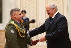 Head of Staff – First Deputy Commander of the Special Operations Forces Colonel Alexander Naumenko is honored with the Order Service to the Homeland 3rd Class