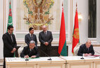 Belarus and Turkmenistan will expand industrial and humanitarian cooperation. Corresponding documents were signed in the presence of Alexander Lukashenko and Gurbanguly Berdimuhamedov after the top-level negotiations in Minsk