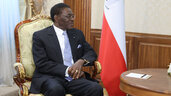 Президент Экваториальной Гвинеи Теодоро Обианг