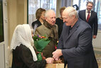 Alexander Lukashenko visits the care home