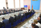 Во время совещания о ходе выполнения поручений по комплексному развитию Оршанского района