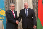 Meeting with Kazakhstan President Kassym-Jomart Tokayev