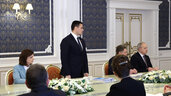 Министр образования Андрей Иванец во время совещания 