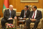 Alexander Lukashenko holds an extended meeting with Pakistan President Mamnoon Hussain