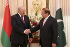 Alexander Lukashenko and Pakistan Nawaz Sharif