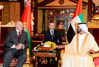 Встреча с Вице-президентом, Премьер-министром и Министром обороны ОАЭ, Правителем эмирата Дубай шейхом Мухаммедом бен Рашидом аль-Мактумом