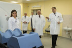 During the visit to the Minsk City Clinical Oncologic Dispensary