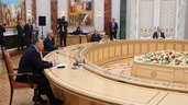 Во время встречи с секретарями советов безопасности государств - членов ОДКБ