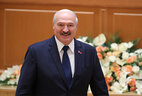 Александр Лукашенко во время встречи с депутатами Палаты представителей и членами Совета Республики Национального собрания шестого и седьмого созывов