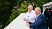 Александр Лукашенко и Владимир Путин в Сочи 