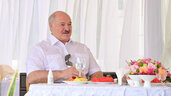 Александр Лукашенко на встрече с Владимиром Путиным в Сочи