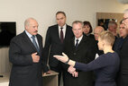 Aleksandr Lukashenko got familiar with conditions created for patients and their accompanying persons at the care home on the territory of the N.N.Alexandrov National Cancer Center