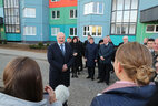 During the visit to the N.N.Alexandrov National Cancer Center