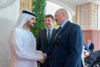 Президент Беларуси Александр Лукашенко во время визита в ОАЭ