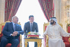 Встреча с Вице-президентом ОАЭ шейхом Мухаммедом бен Рашидом аль-Мактумом
