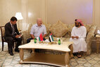 Встреча с советником по национальной безопасности ОАЭ шейхом Тахнуном бен Заидом аль-Нахайяном