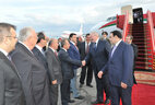 Александр Лукашенко прибыл с визитом в Армению