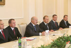 Переговоры с Президентом Армении Сержем Саргсяном