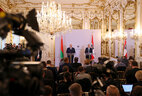 During the meeting with mass media representatives after the talks in Vienna