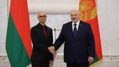 Lukashenko, Ambassador of Mexico, credentials