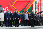 Aleksandr Lukashenko addresses the commemorative event