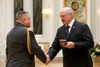 Deputy head of the criminal investigation department at the Interior Ministry Viktor Yuzefovich is honored with the Order for the Service to the Homeland 3rd Class