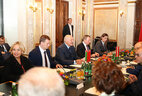 Во время встречи с Председателем Национального совета Австрии Вольфгангом Соботкой