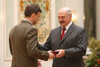 The Order for Service to the Homeland 3rd Class is conferred on head of the Information and Analytical Center under the aegis of the Belarus President Sergei Shpegun