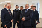 Aleksandr Lukashenko visits the Students' Village