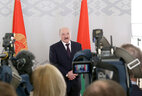 Alexander Lukashenko met with representatives of the Belarusian and foreign mass media