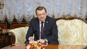 Министр иностранных дел Беларуси Сергей Алейник 