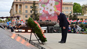 Лукашенко участие в церемонии возложения