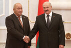 Alexander Lukashenko receives credentials of Ambassador Extraordinary and Plenipotentiary of the Islamic Republic of Afghanistan to Belarus Mohammad Akbar Mohammadi