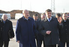 Александр Лукашенко во время посещения Светлогорского целлюлозно-картонного комбината