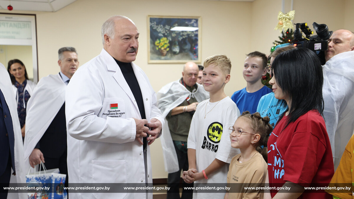 Visit to Minsk Regional Children's Clinical Hospital | Official ...