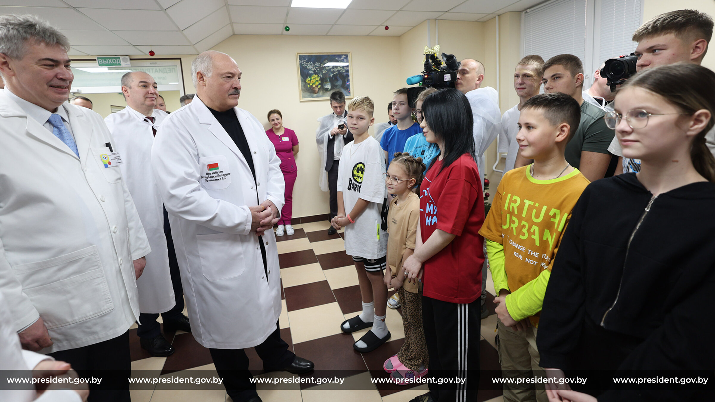 Visit to Minsk Regional Children's Clinical Hospital | Official ...