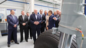 Лукашенко посетил завод гражданской авиации № 407, Минск