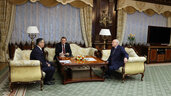 Александр Лукашенко встретился с Заместителем Премьер-министра - Министром иностранных дел Казахстана Муратом Нуртлеу