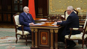 Александр Лукашенко встретился с Председателем ЦИК Игорем Карпенко