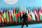 Alexander Lukashenko takes part in the summit of the Organization of Islamic Cooperation in Istanbul