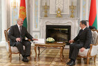 Alexander Lukashenko and Romano Prodi
