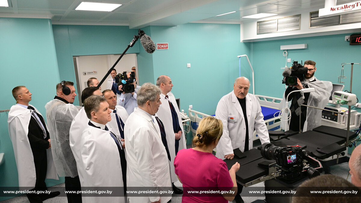 Visit to Minsk Regional Children's Clinical Hospital | Official ...