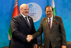 Встреча Президента Беларуси Александра Лукашенко с Президентом Пакистана Мамнуном Хусейном