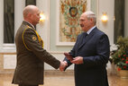 Commander of the 361st base for the defense and maintenance of the central apparatus of the military administration of the Armed Forces Pavel Shebeko is honored with the Order for Service to the Homeland 3rd Class