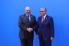 Belarus President Aleksandr Lukashenko and Kazakhstan President Kassym-Jomart Tokayev
